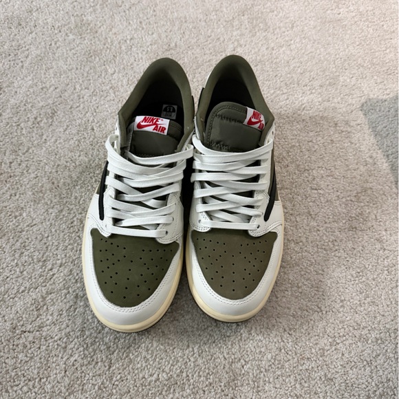 Travis Scott x Air Jordan 1 Retro Low OG SP 'Reverse Olive / Medium Olive'